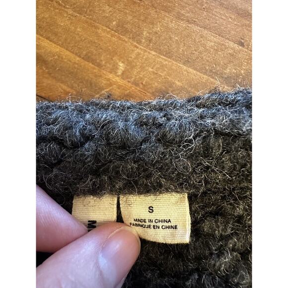 Moth Cardigan Anthropologie Sweater Women’s Size Small Wool Blend Knit - Picture 6 of 8